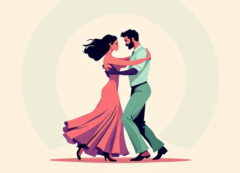 Hip Roll on Four — bachata dance card on Radadance