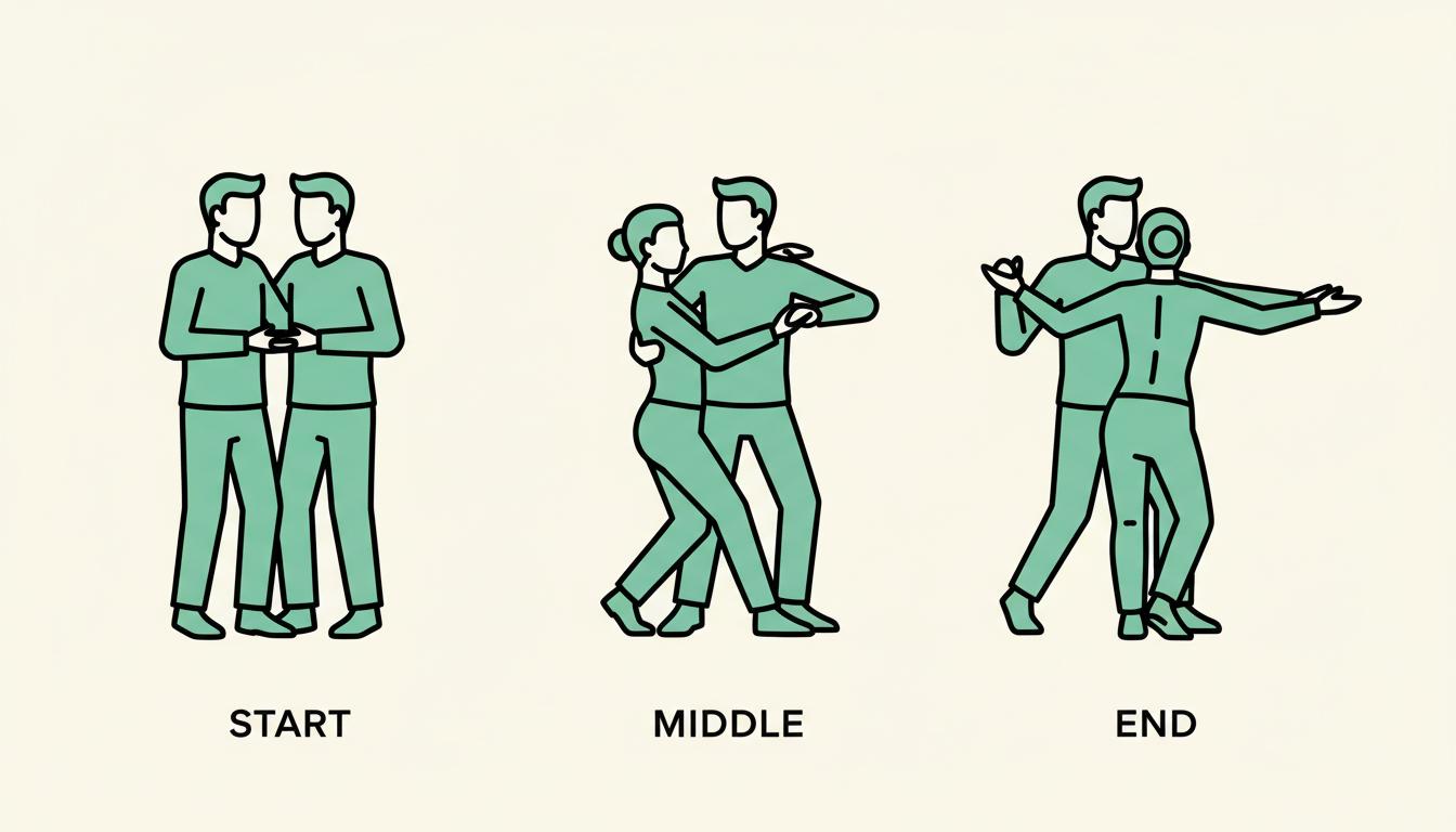 Right Turn Reset — bachata dance card on Radadance